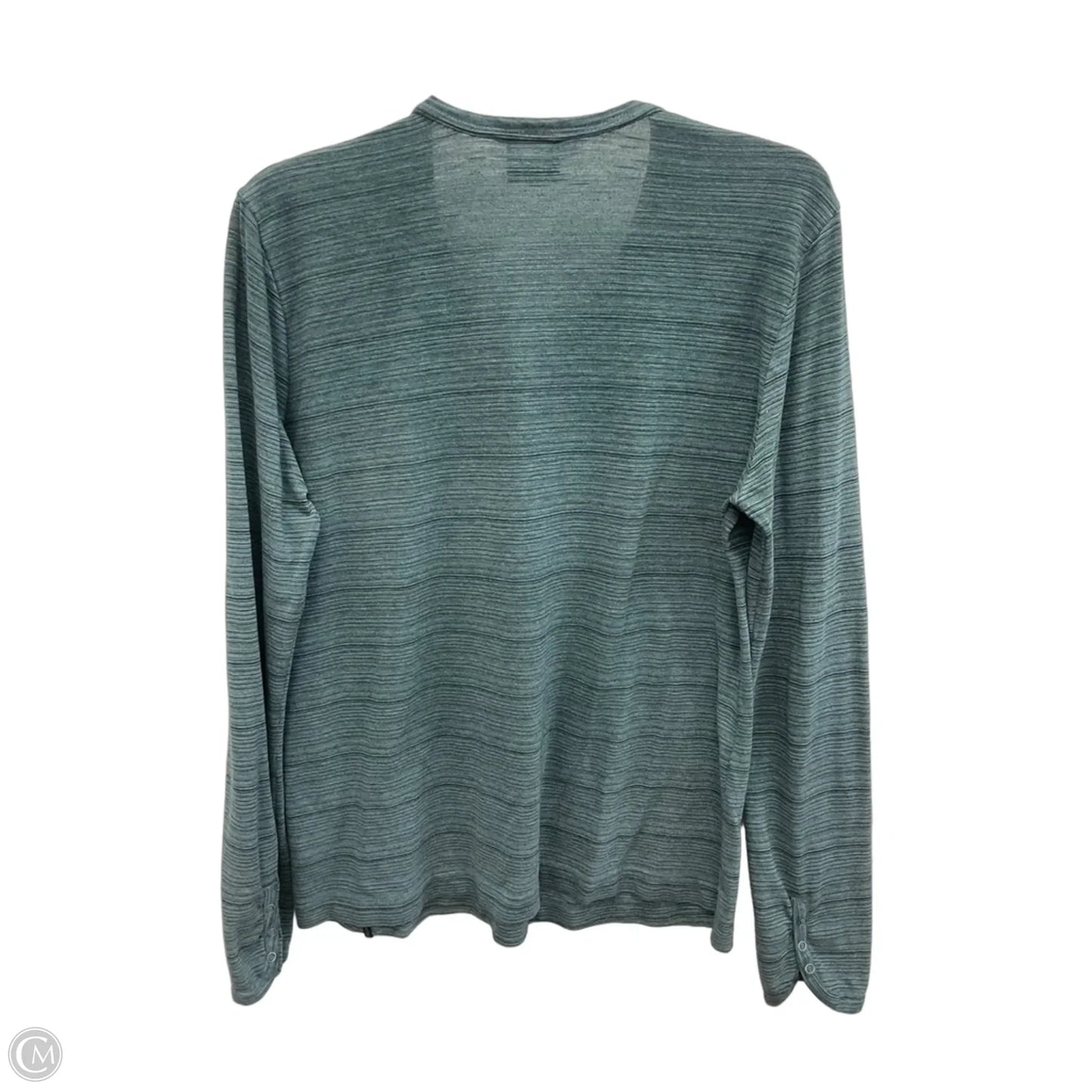 Athletic Top Long Sleeve Crewneck By Columbia In Blue, Size: M