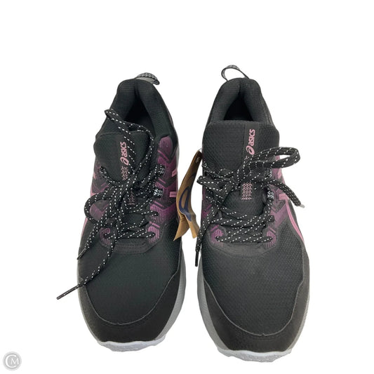 Shoes Athletic By Asics In Black & Purple, Size: 11