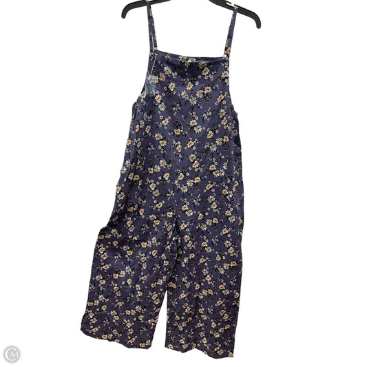 Jumpsuit By Cmf In Purple & Yellow, Size: S