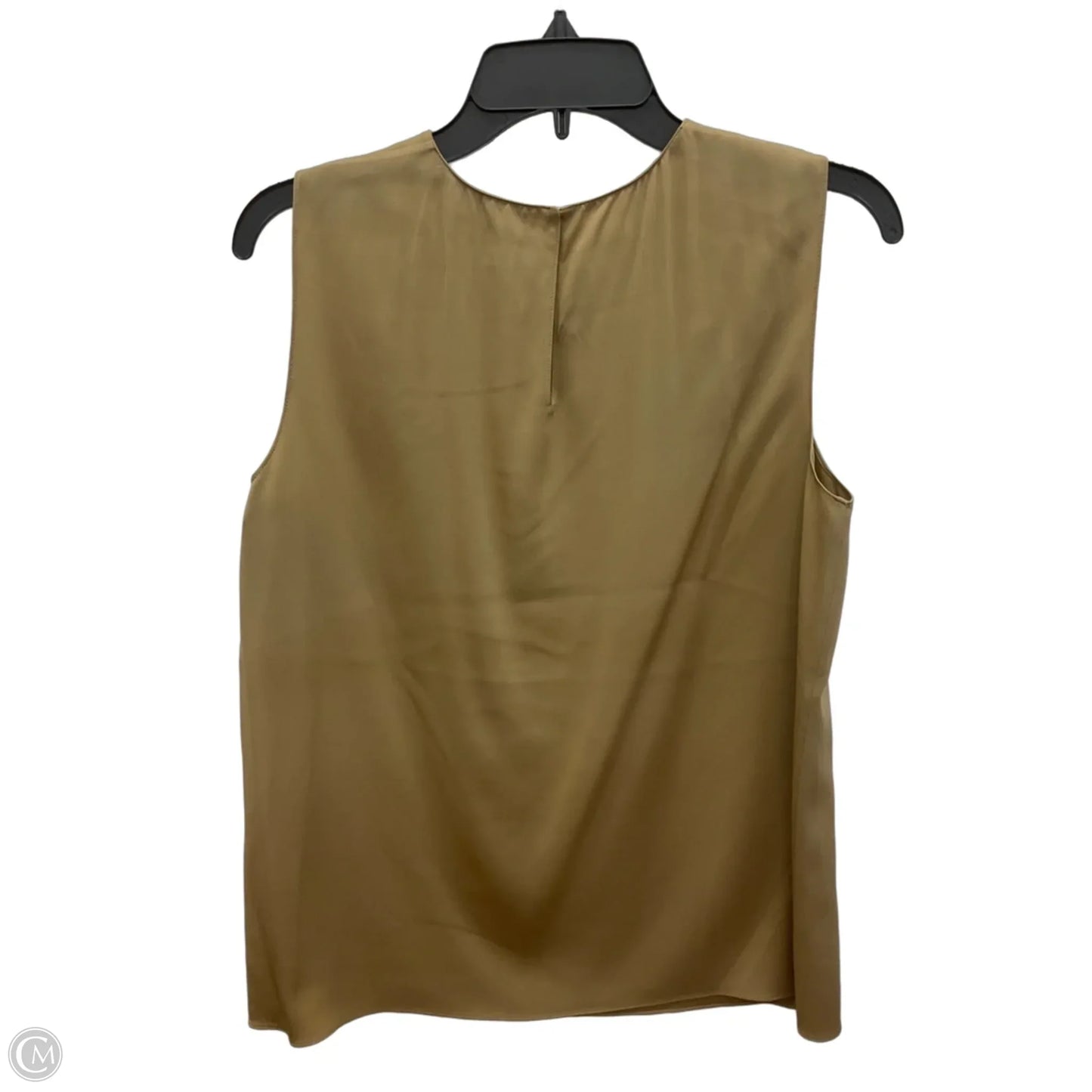 Top Sleeveless By Theory In Tan, Size: M