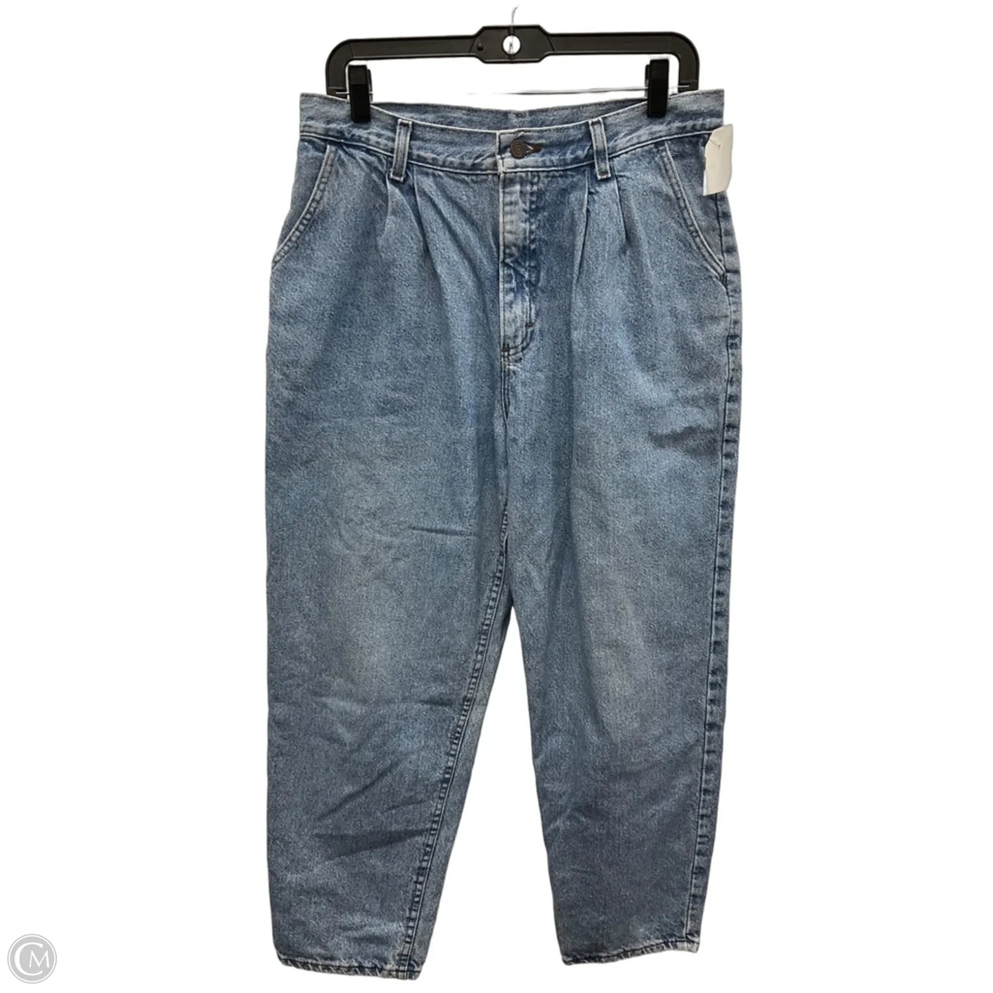 Jeans Wide Leg By Lee In Blue Denim, Size: 14p