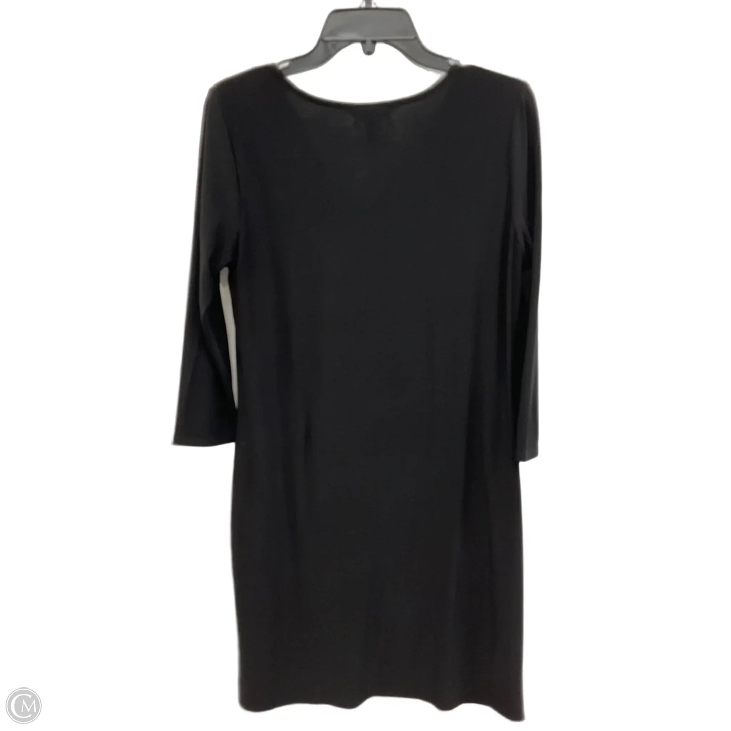 Dress Casual Midi By White House Black Market In Black, Size: M