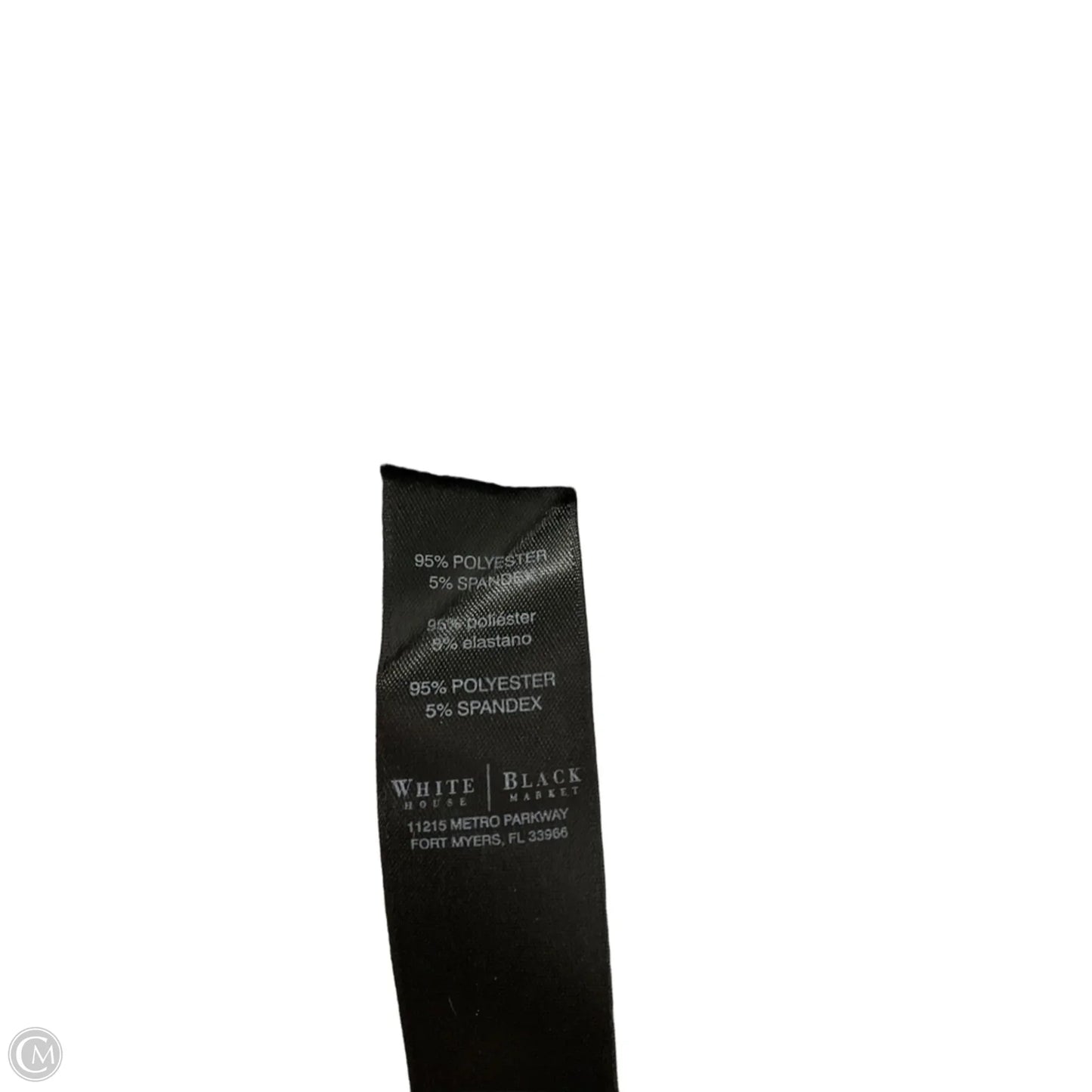 Dress Casual Midi By White House Black Market In Black & White, Size: M
