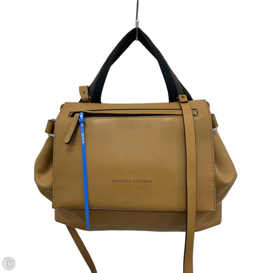 Crossbody Designer By Brunello Cucinelli, Size: Medium