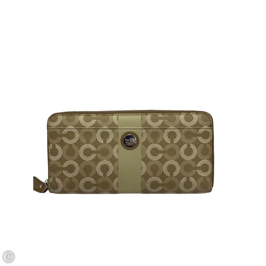 Wallet Designer By Coach, Size: Medium
