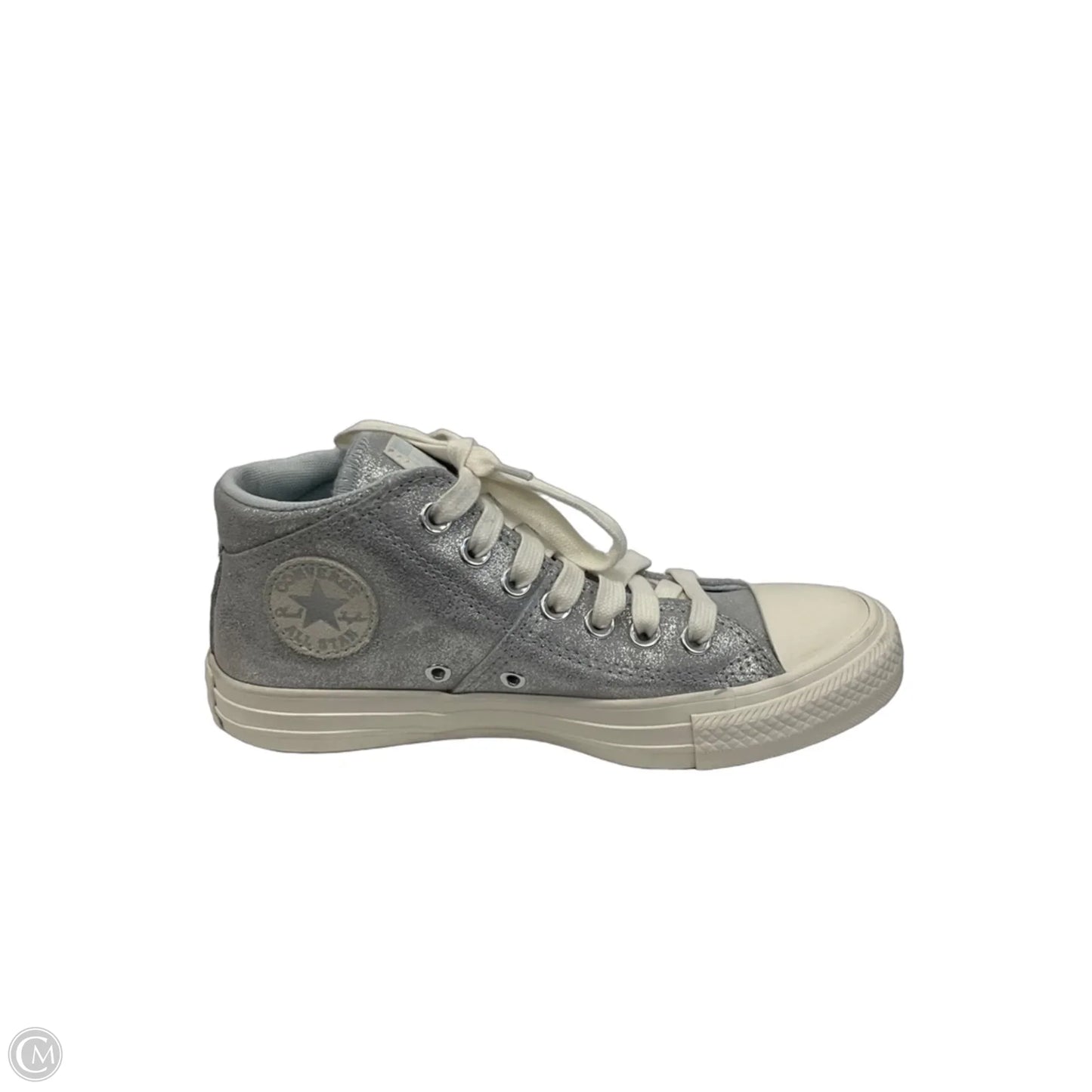 Shoes Sneakers By Converse In Blue & Silver, Size: 7