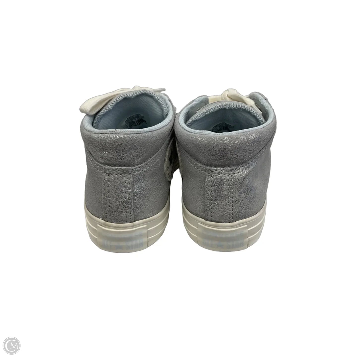 Shoes Sneakers By Converse In Blue & Silver, Size: 7
