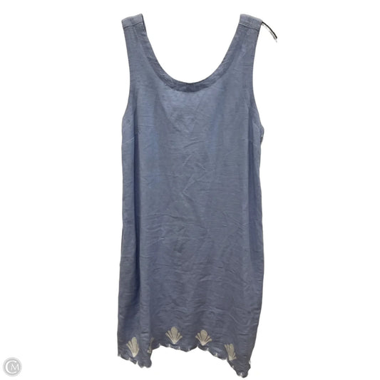 Dress Casual Short By Calypso St Barth In Blue & White, Size: M