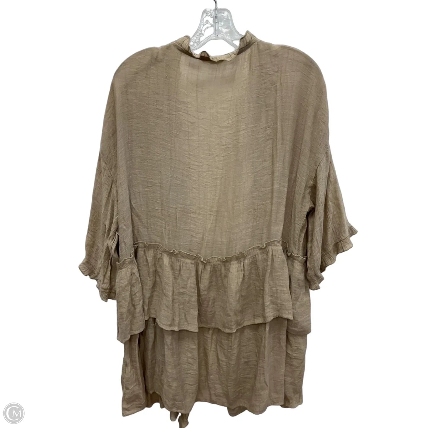Cardigan By Easel In Tan, Size: M