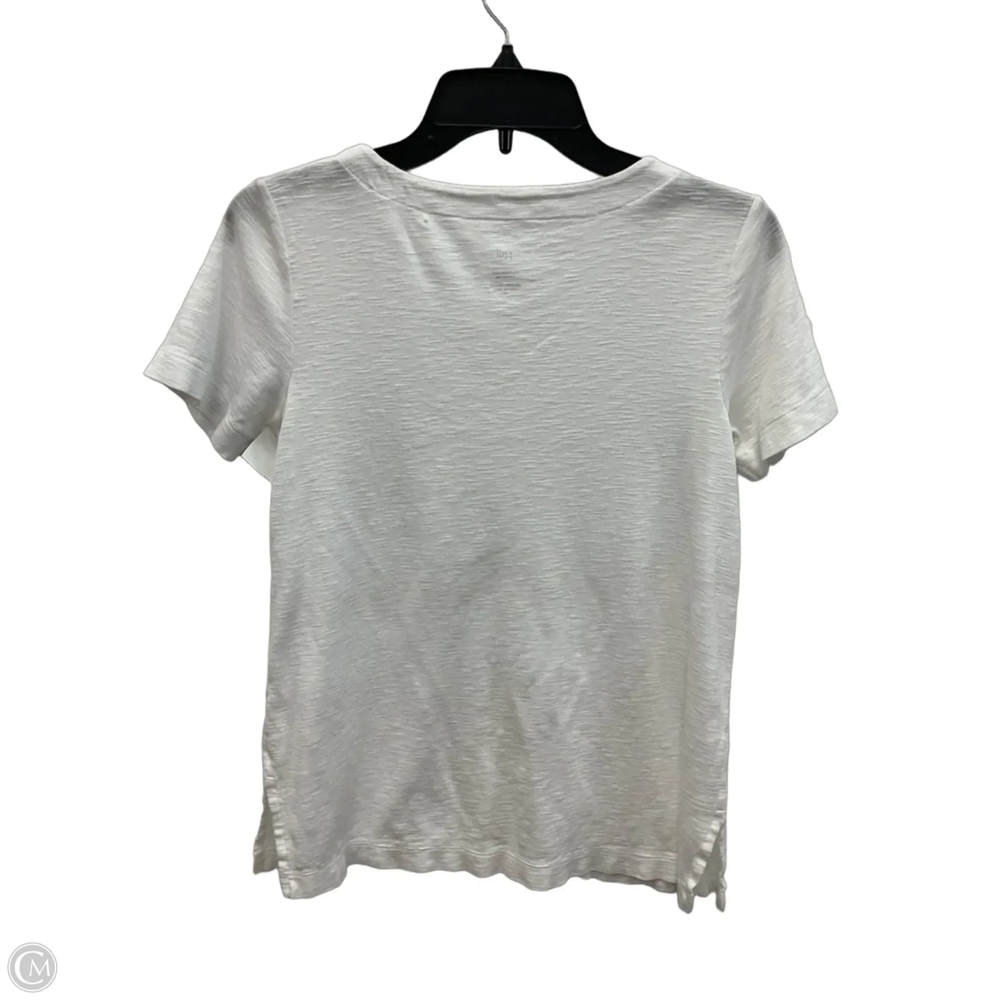 Top Short Sleeve By J. Jill In White, Size: Xs