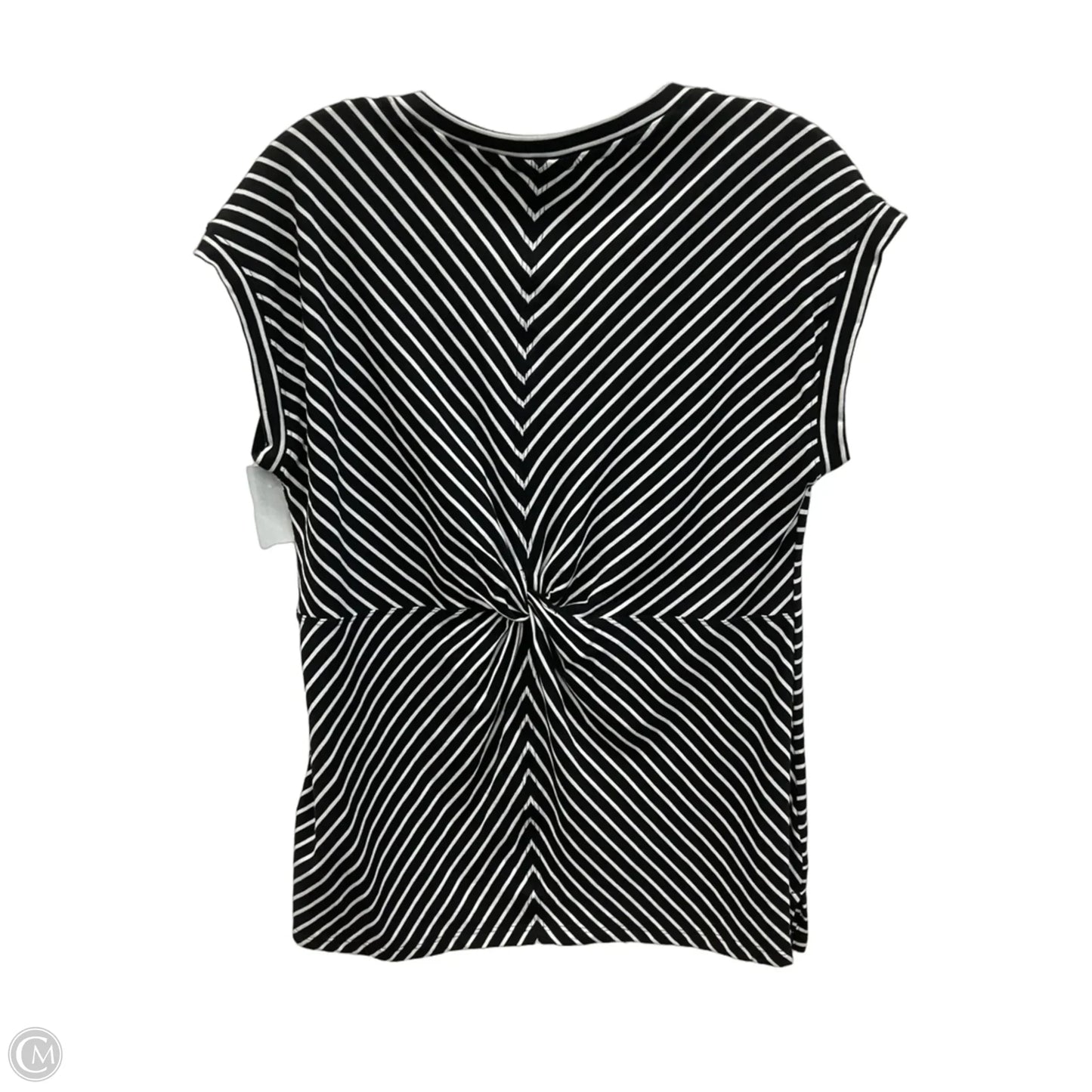 Top Sleeveless By Chicos In Striped Pattern, Size: S