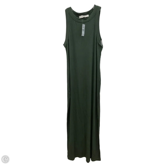 Dress Casual Maxi By Loft In Green, Size: M