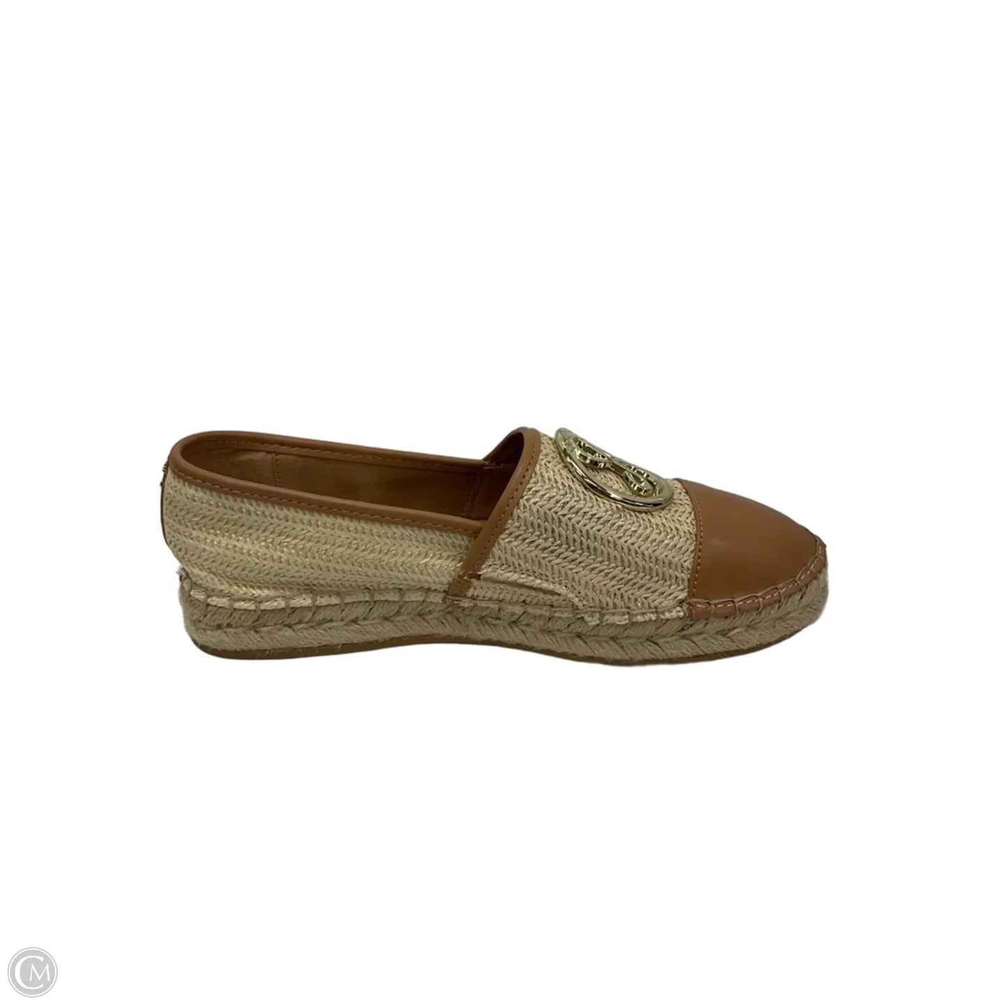 Shoes Flats By Sam And Libby In Brown & Cream, Size: 7.5