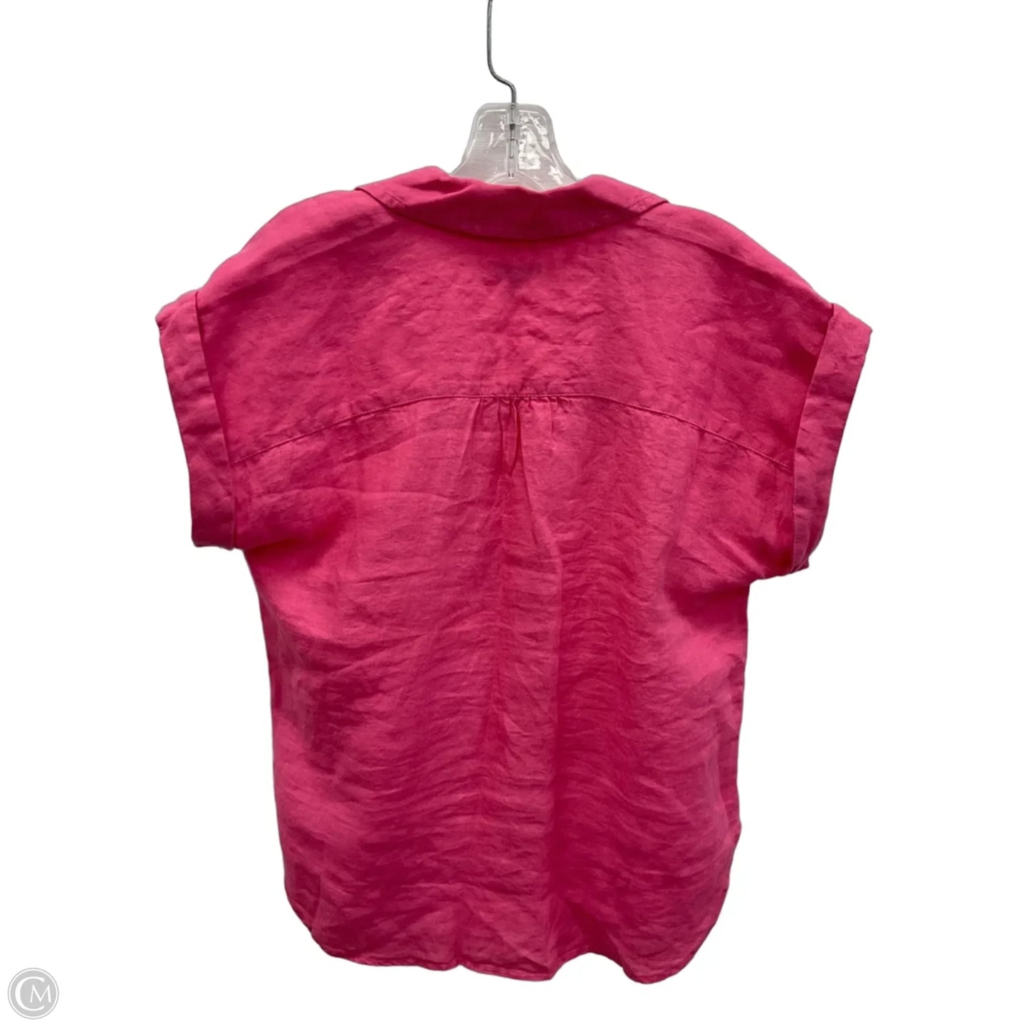 Top Short Sleeve By Talbots In Pink, Size: Xs