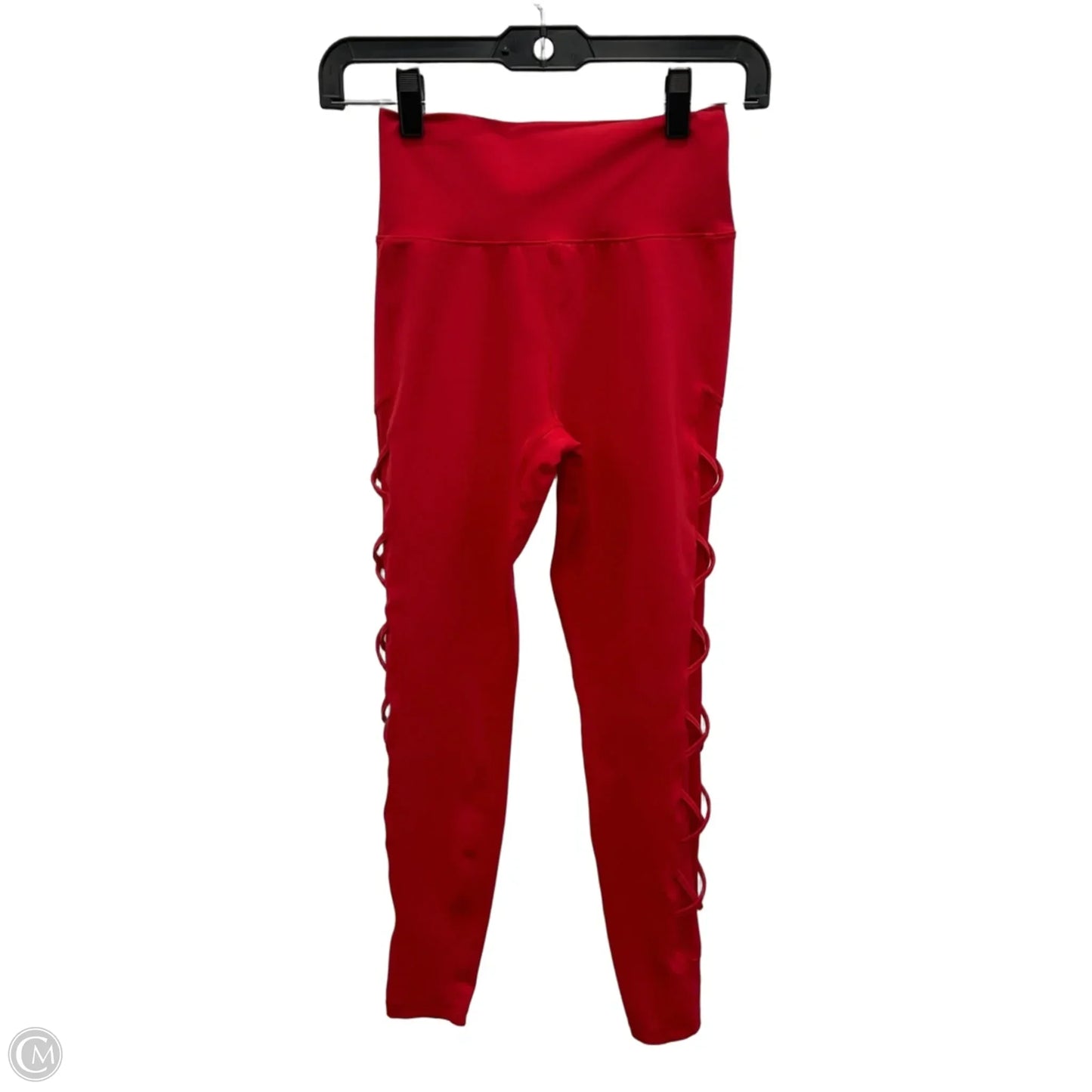Athletic Leggings By Buffbunny In Red, Size: S