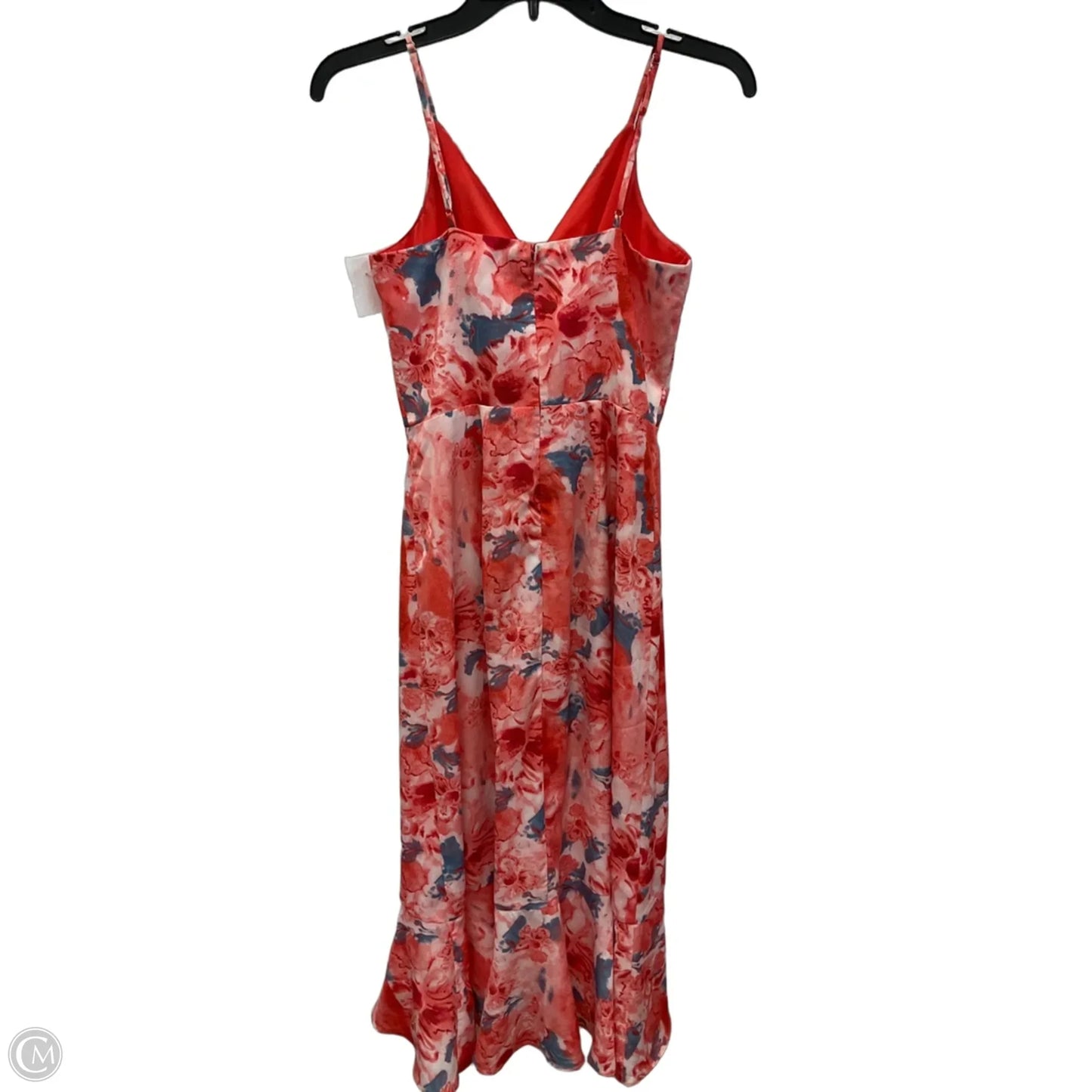 Dress Party Midi By Chelsea 28 In Blue & Pink, Size: Xs
