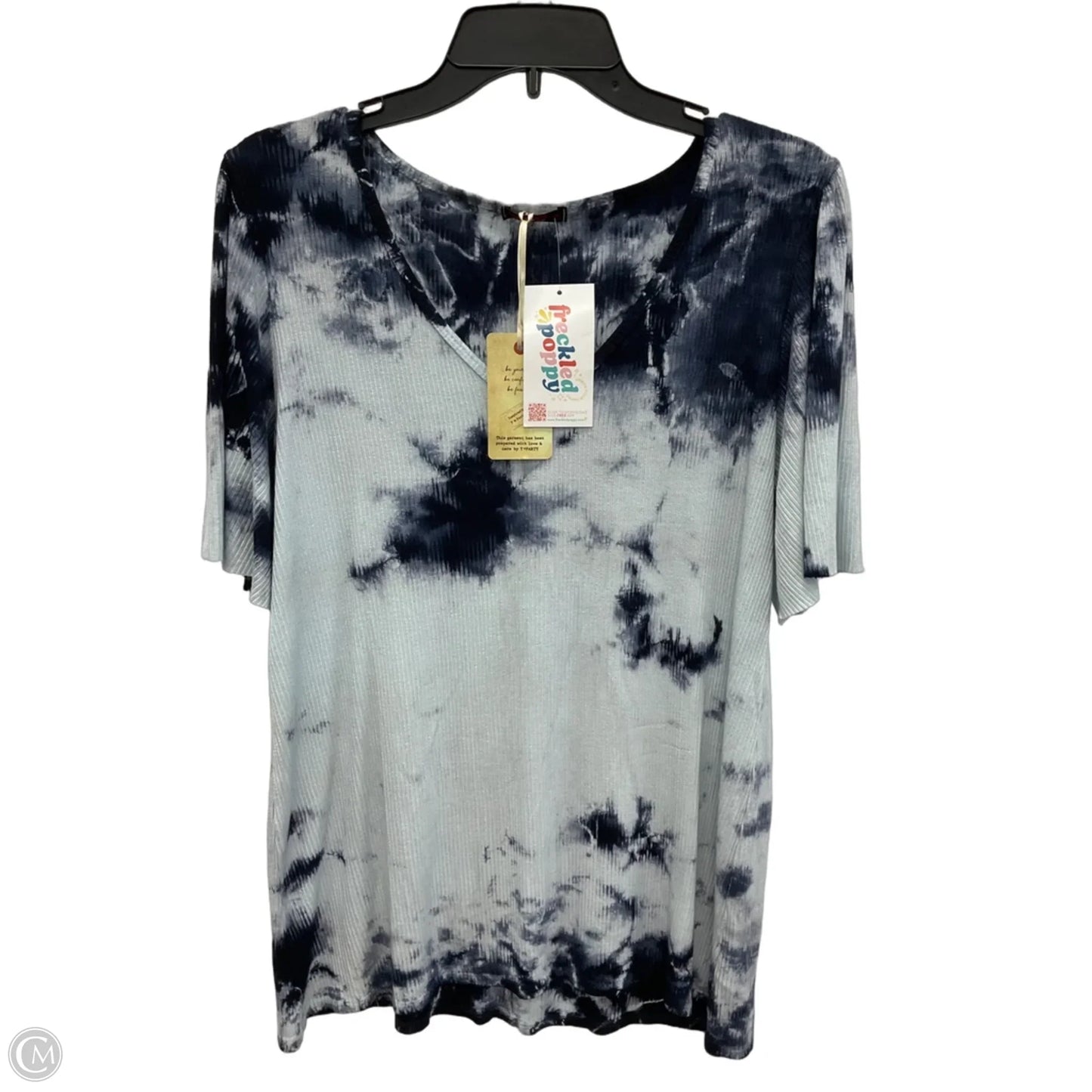 Top Short Sleeve By T Party In Blue, Size: L