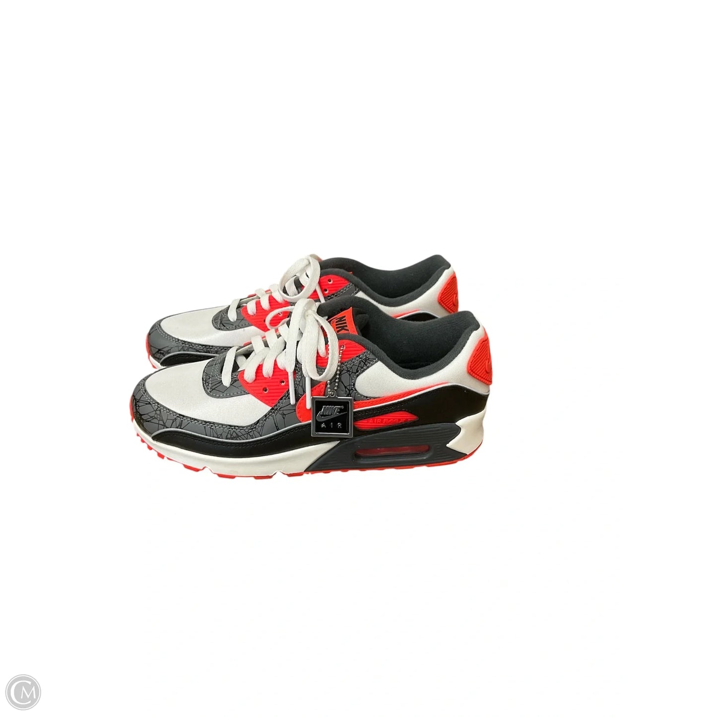 Shoes Athletic By Nike In Grey & Red, Size: 8