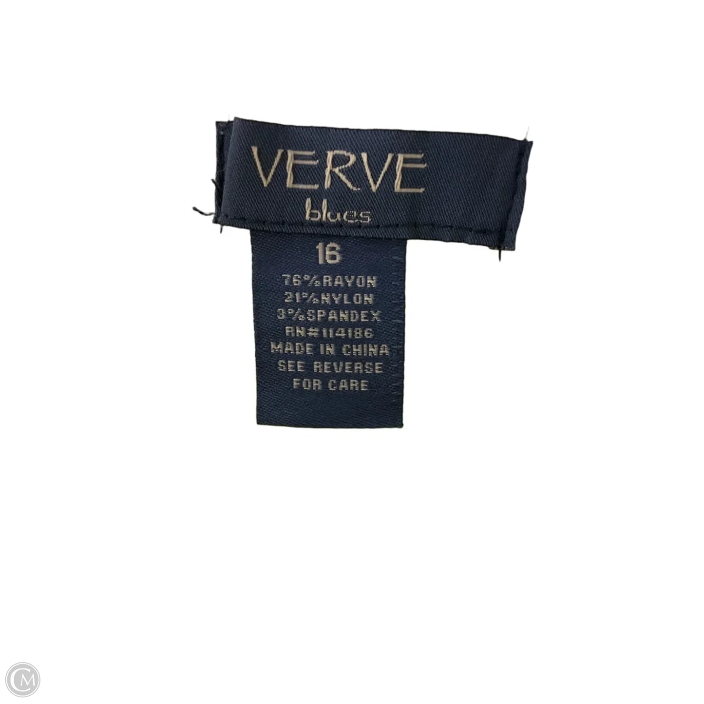 Capris By Verve In Yellow, Size: 16