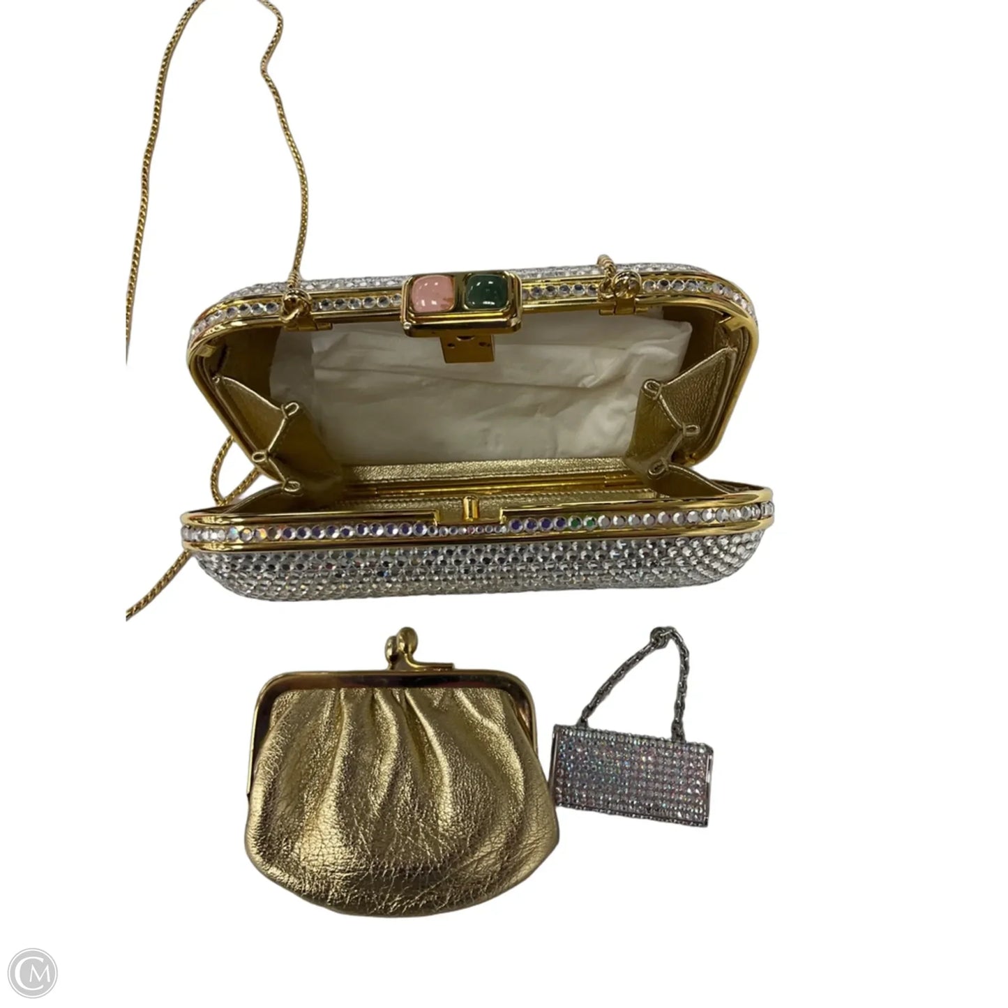 Crossbody Luxury Designer By Judith Leiber, Size: Small