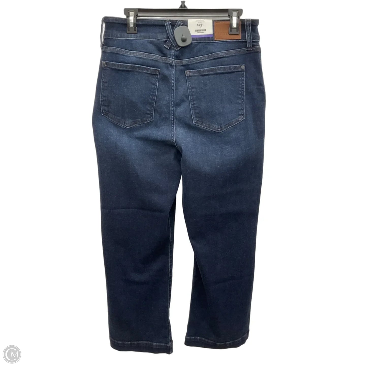 Jeans Wide Leg By Judy Blue In Blue Denim, Size: 12