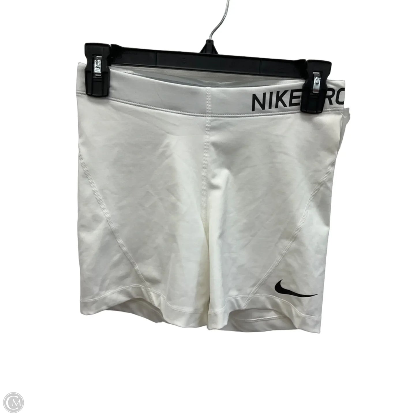 Athletic Shorts By Nike In White, Size: M