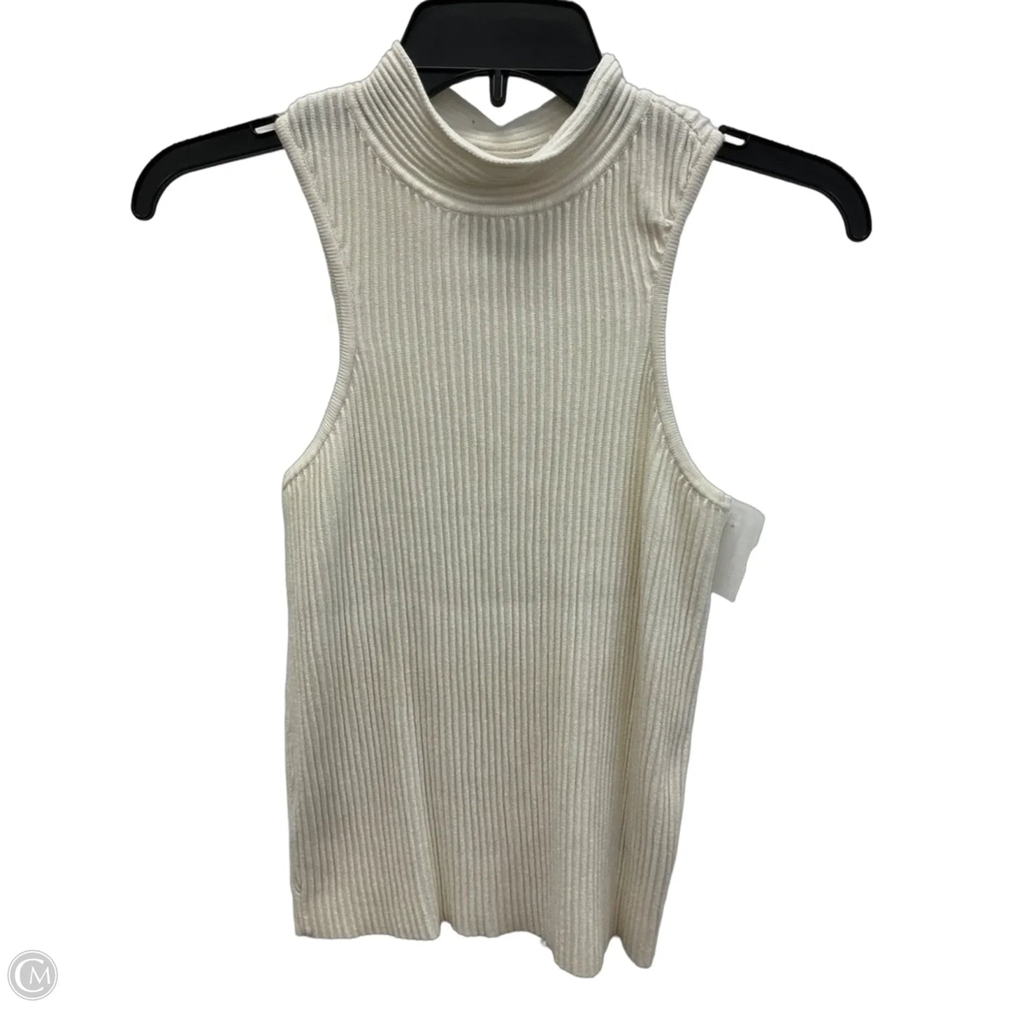 Top Sleeveless By Worthington In White, Size: S