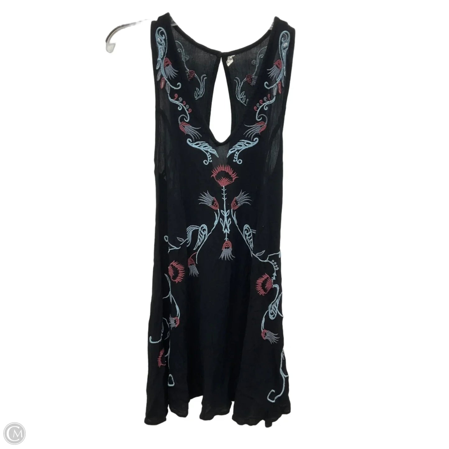 Dress Casual Short By Free People In Black & Blue, Size: Xs