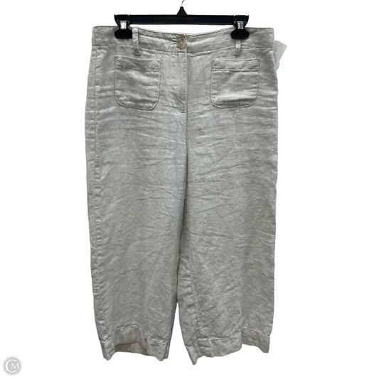Pants Linen By Talbots In Beige, Size: 10p