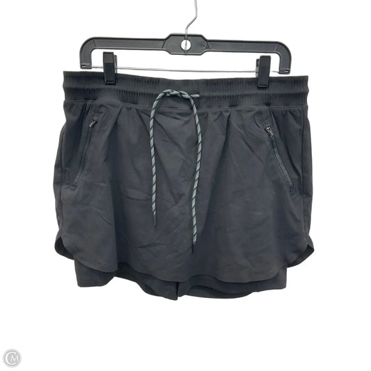 Athletic Skort By Athleta In Black, Size: L