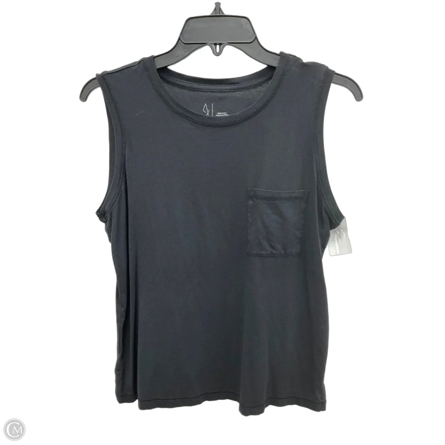 Top Sleeveless Basic By Jolie In Black, Size: M