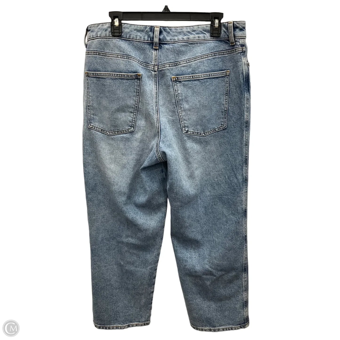 Jeans Wide Leg By Talbots In Blue Denim, Size: 12
