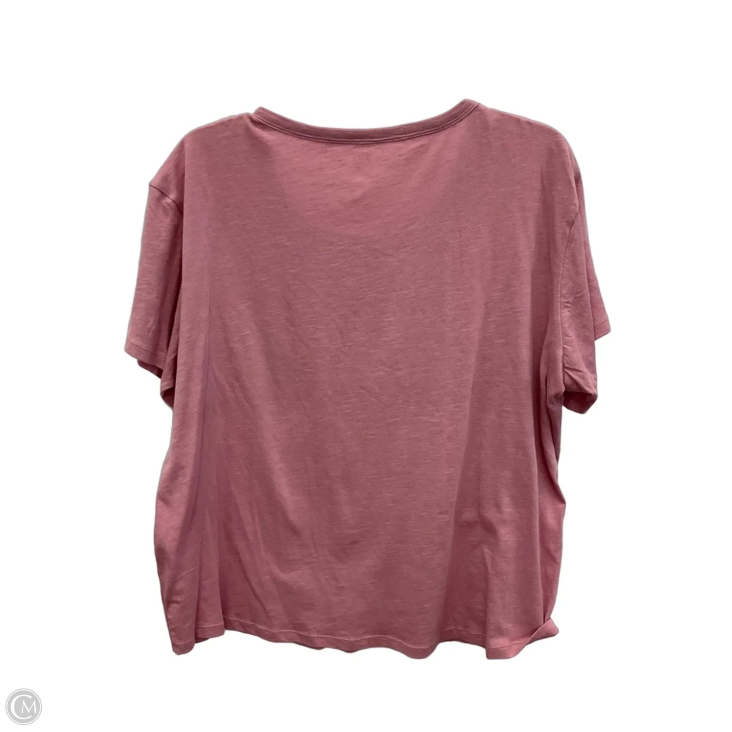 Top Short Sleeve Basic By Ana In Pink, Size: Xlp