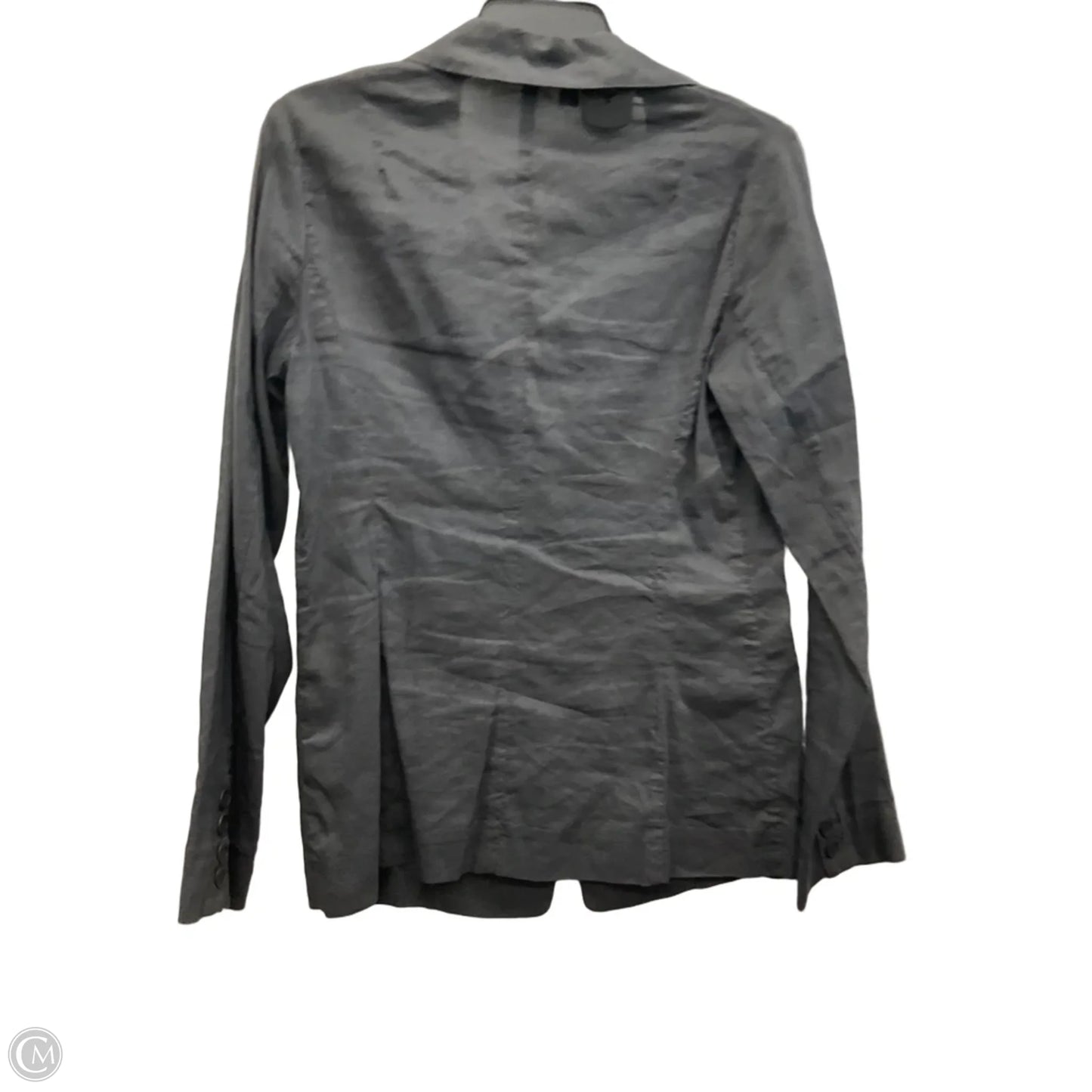 Blazer By Eileen Fisher In Grey, Size: S