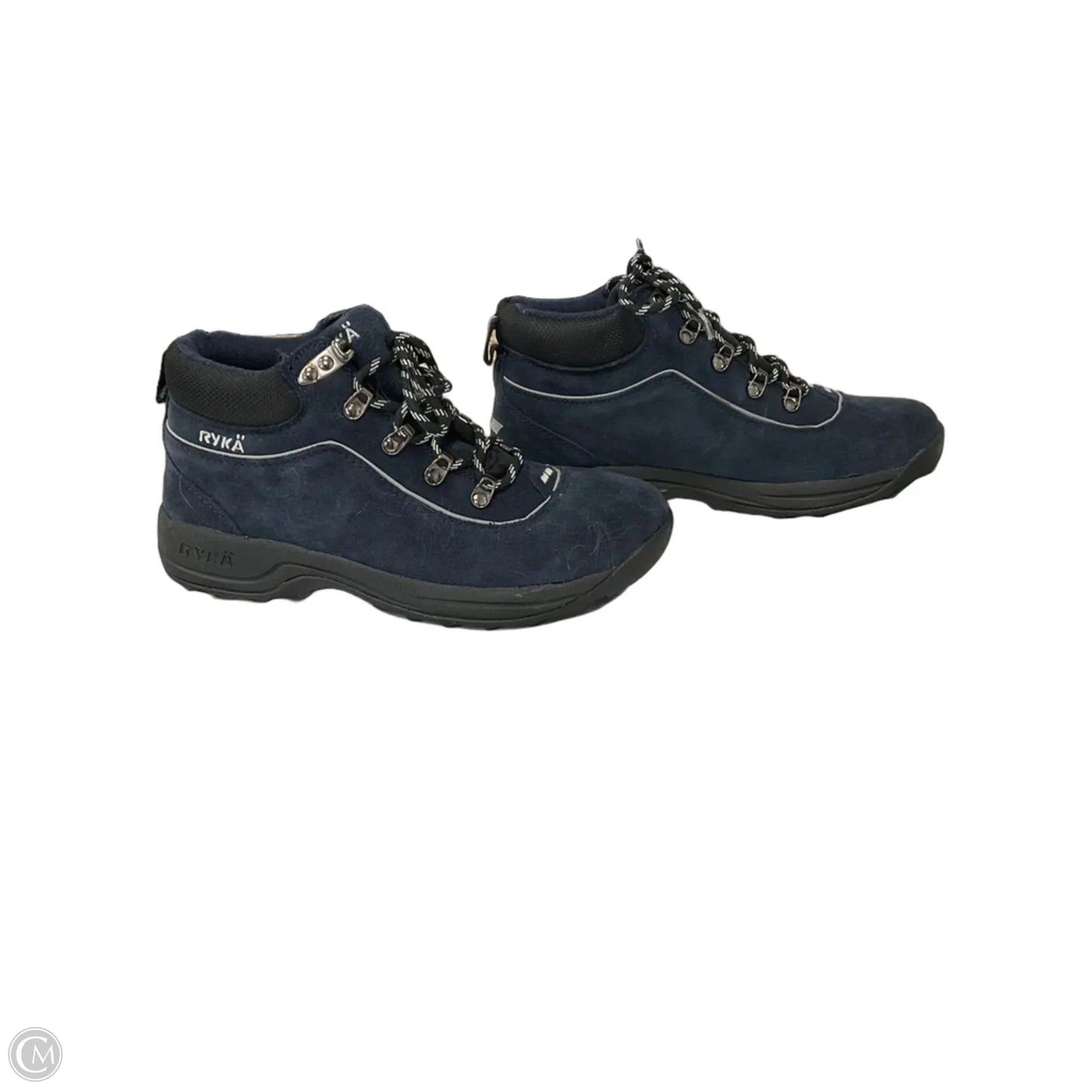 Boots Hiking By Ryka In Navy, Size: 7.5