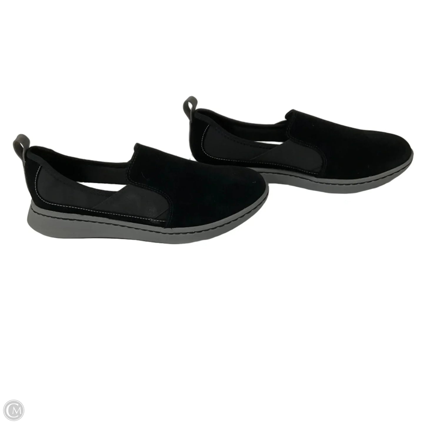Shoes Flats By Clarks In Black, Size: 7