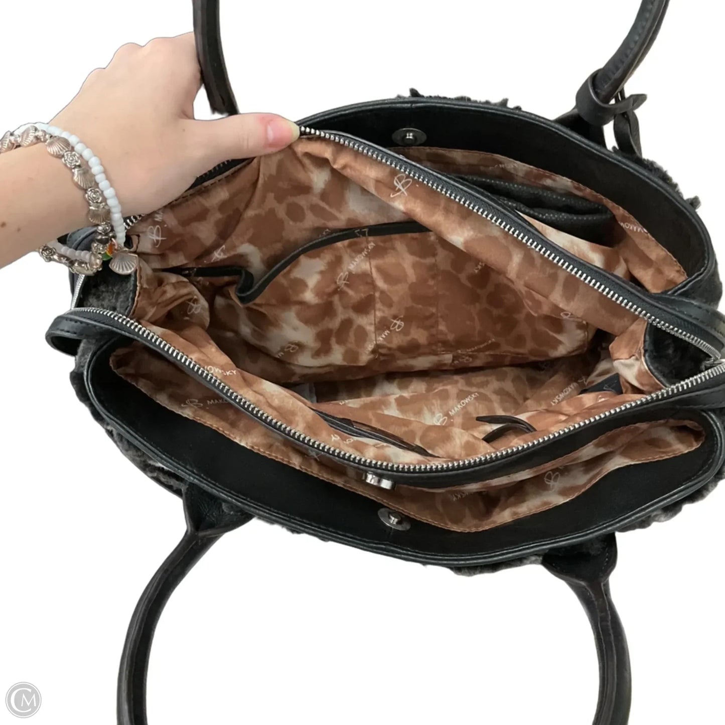 Handbag By B. Makowsky, Size: Medium
