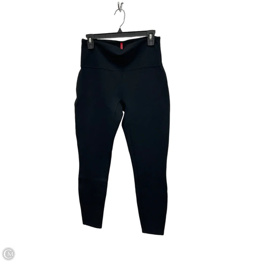 Athletic Leggings By Spanx In Black, Size: M