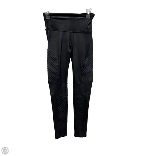 Athletic Leggings By Spanx In Black, Size: M