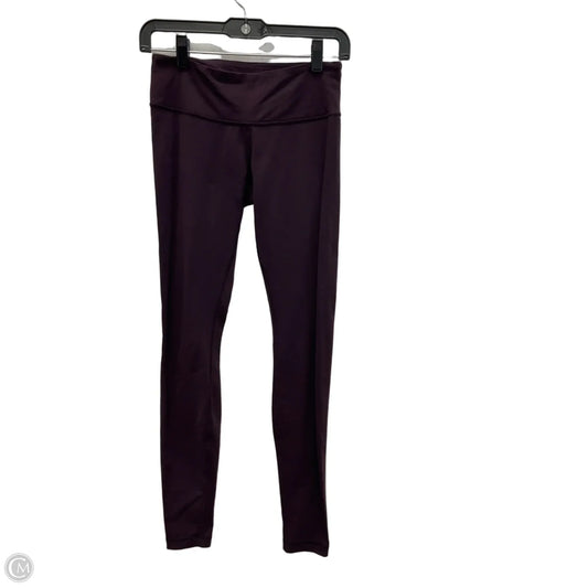 Athletic Leggings By Lululemon In Purple, Size: 6