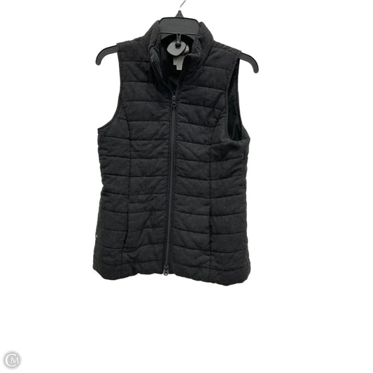 Vest Puffer & Quilted By J. Jill In Grey, Size: Xs