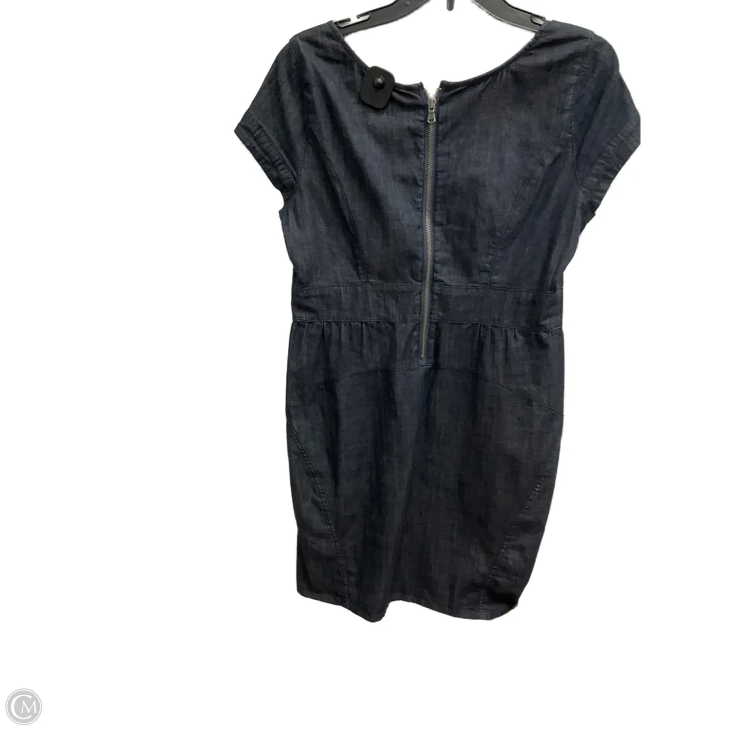 Dress Casual Short By Calvin Klein In Blue Denim, Size: M