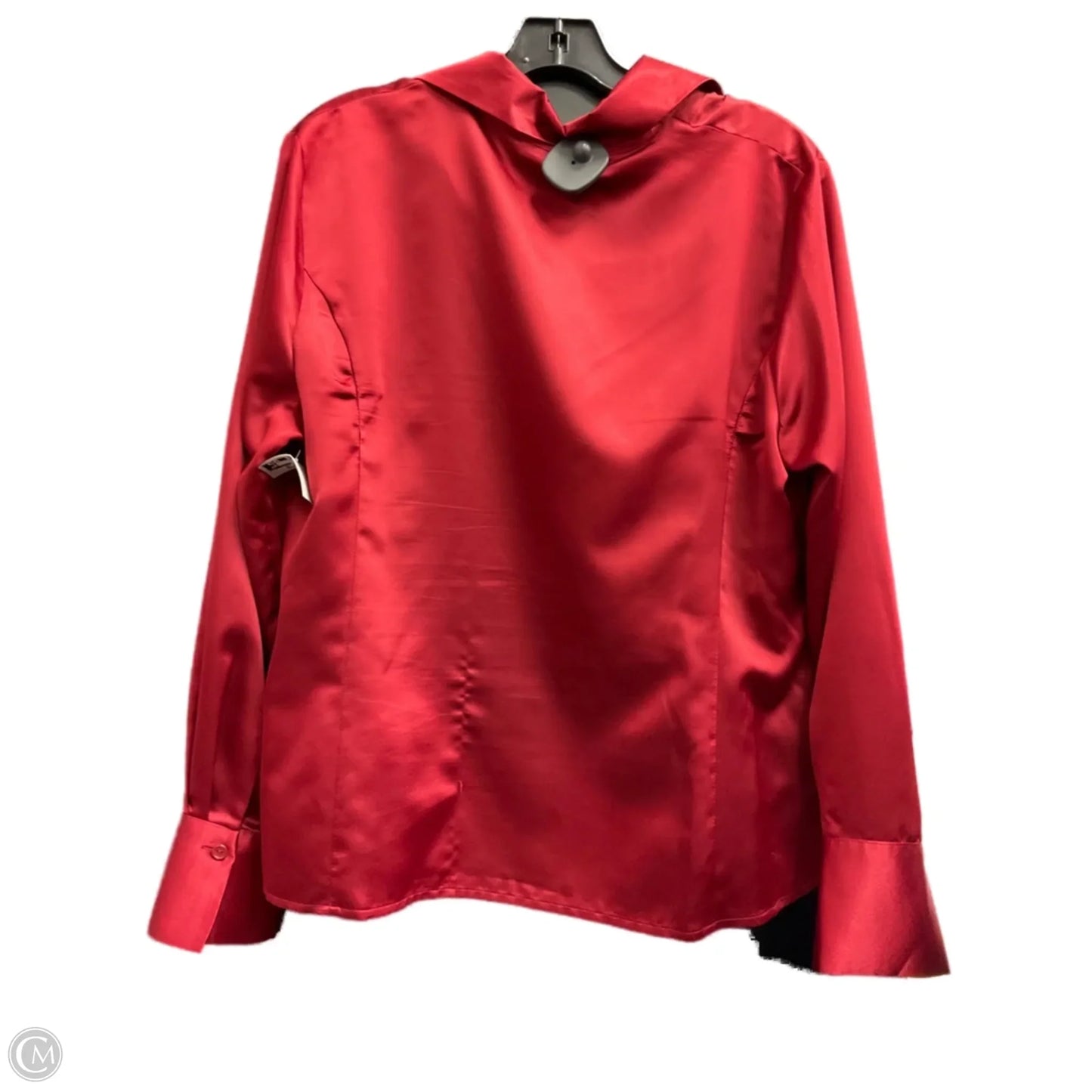 Blouse Long Sleeve By East 5th In Red, Size: 16