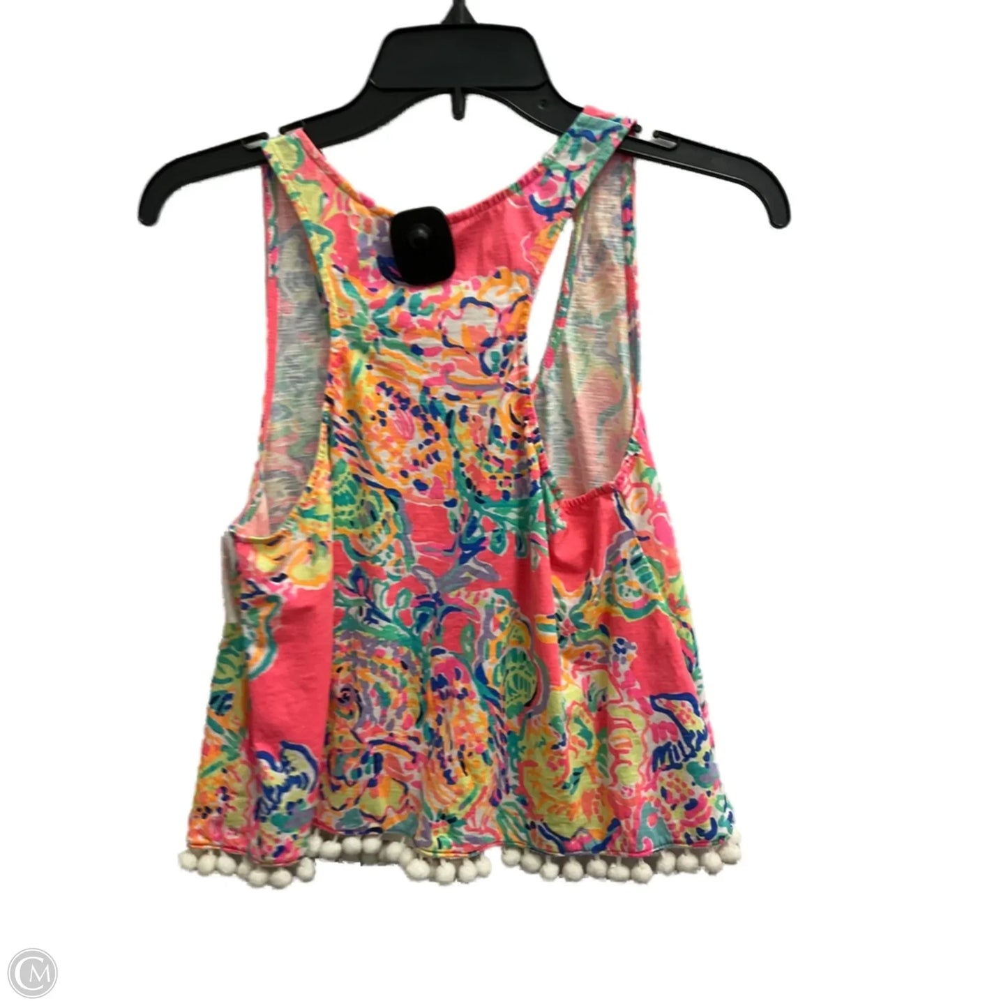 Top Sleeveless Designer By Lilly Pulitzer In Pink, Size: S