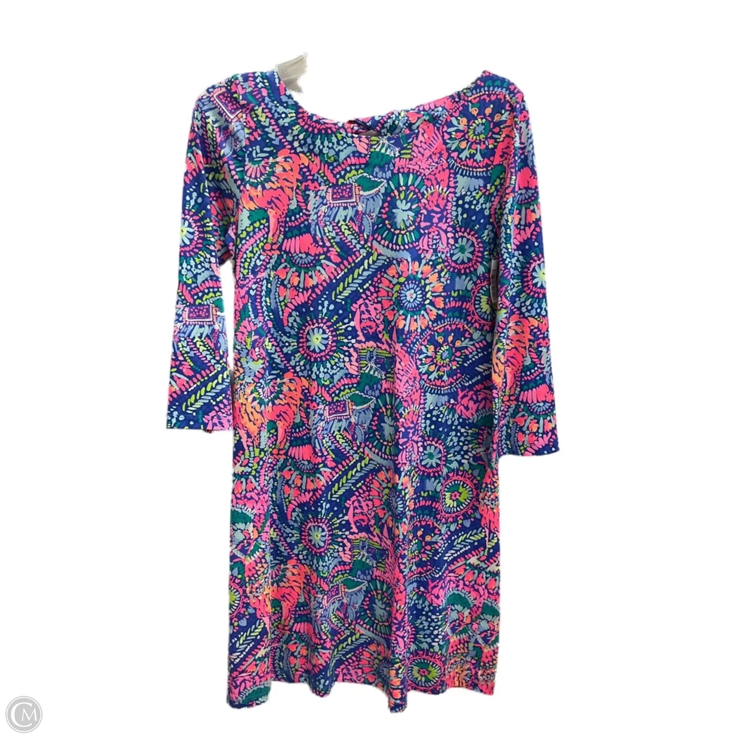Dress Designer By Lilly Pulitzer In Blue & Pink, Size: S