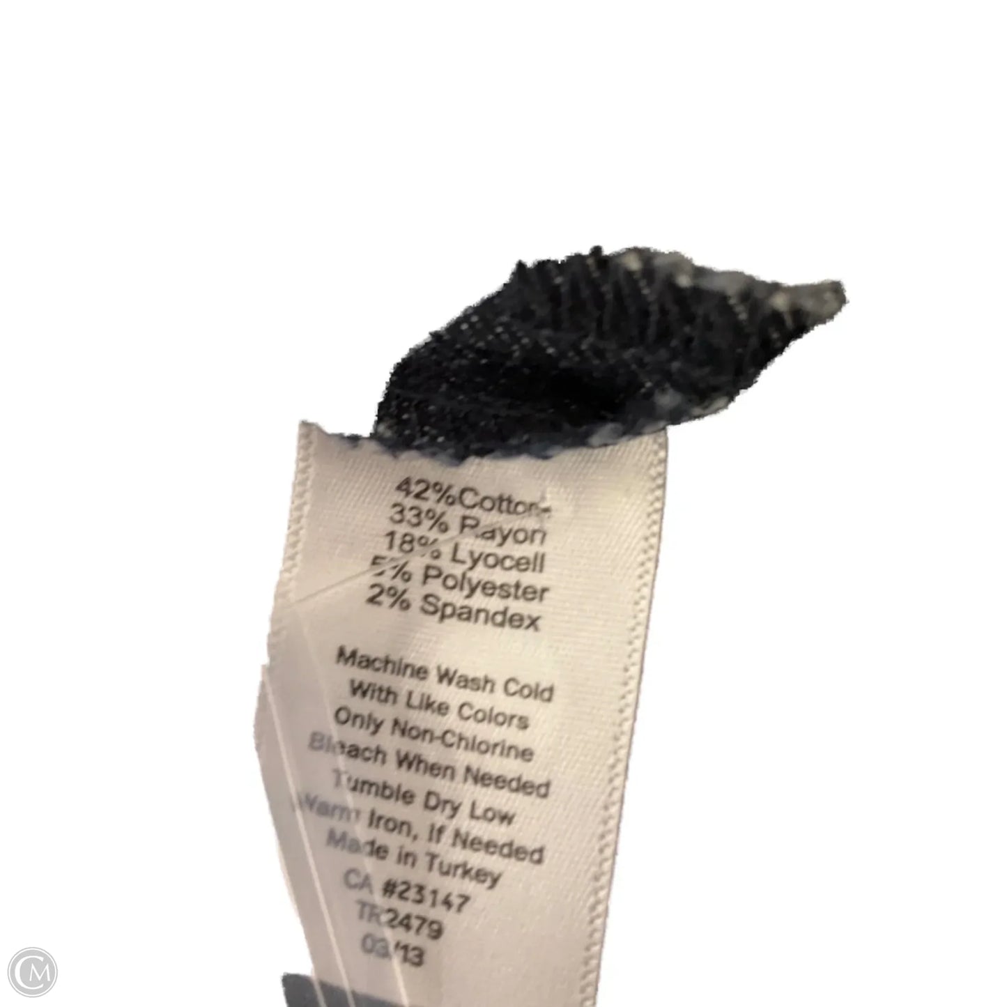 Skirt Midi By Talbots In Blue Denim, Size: 14p