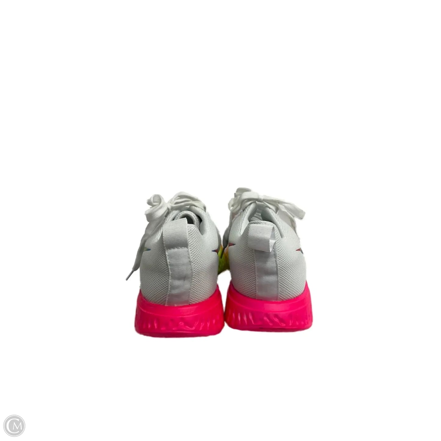 Shoes Athletic By Nike In Rainbow Print, Size: 9