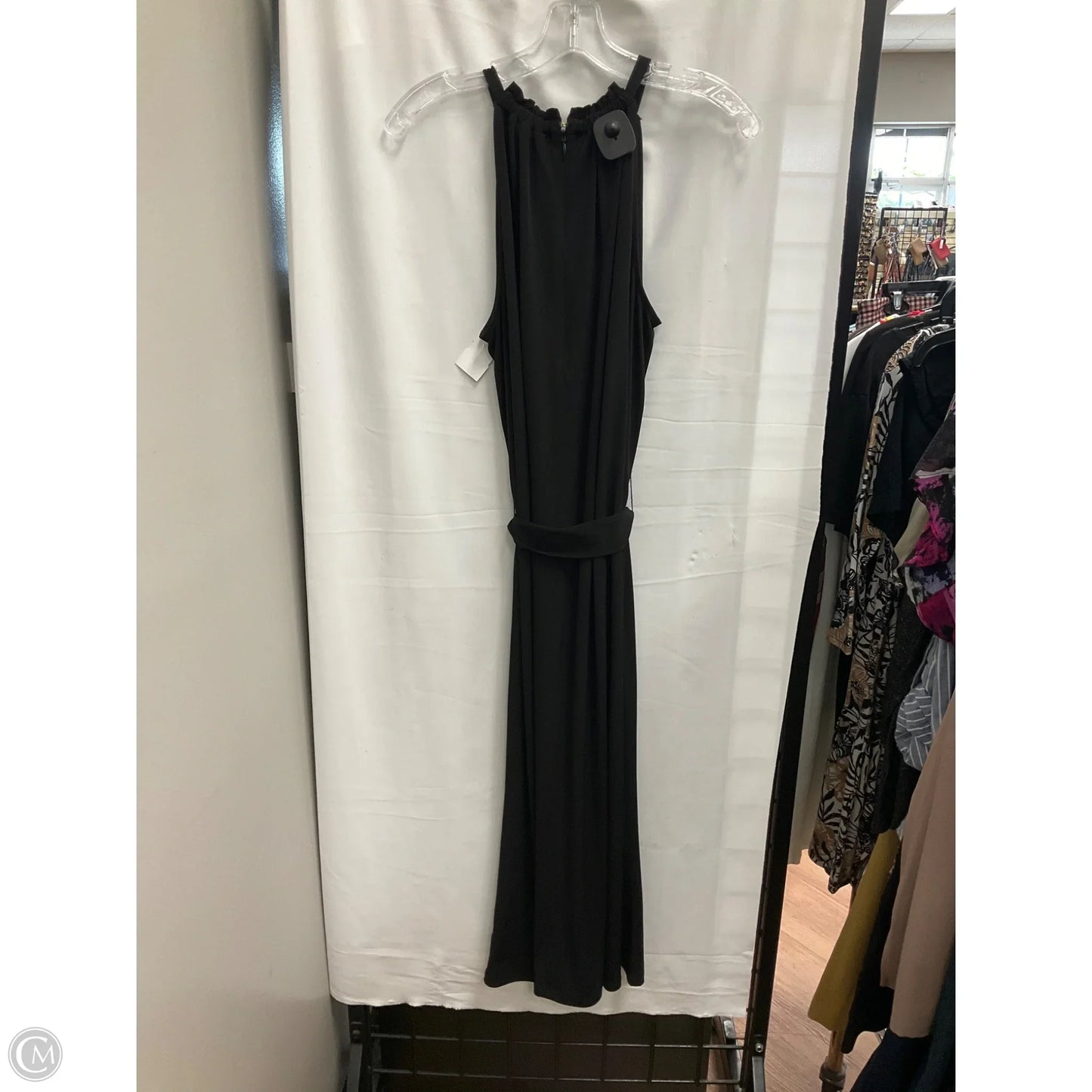 Dress Casual Midi By Michael By Michael Kors In Black, Size: S