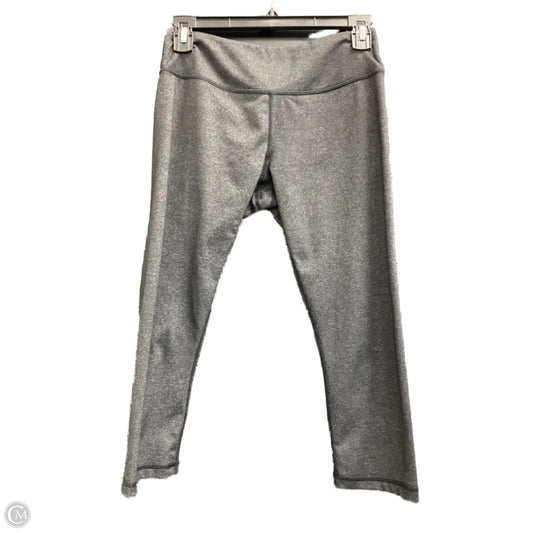 Athletic Capris By Lululemon In Grey, Size: 6
