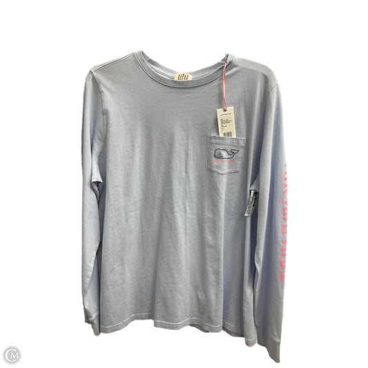 Top Long Sleeve By Vineyard Vines In Purple, Size: Xl